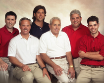 Frank Sr., David, Mike, Frank Jr., Mark and Matthew Zuckero